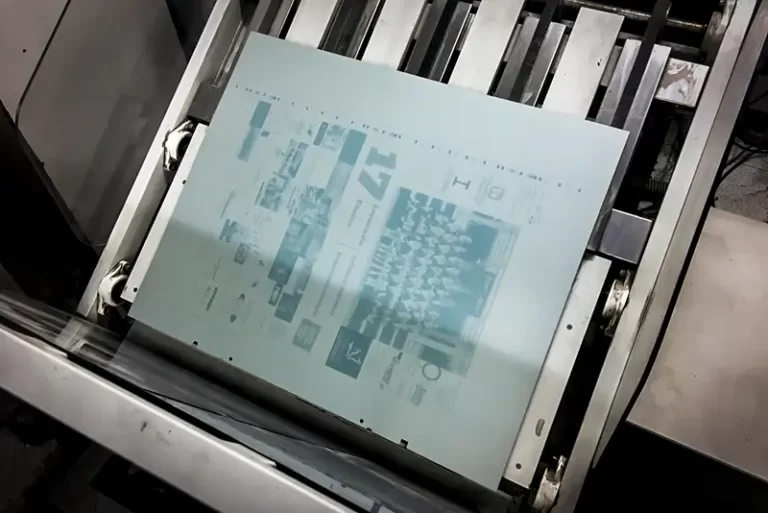 Filmación de planchas de impresión por CTP directo a plancha - Imprenta Vascograf, Arrigorriaga, Bizkaia